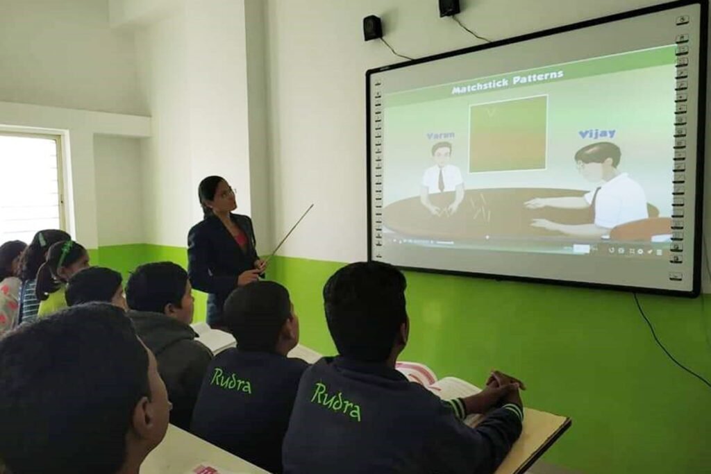 Digital Smart Classrooms at Rudra Nashik